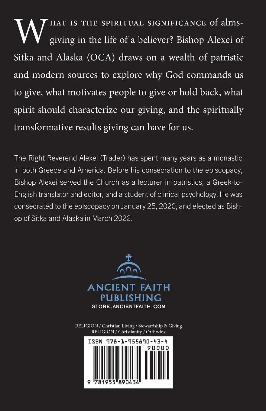 Rückseite: 9781955890434 | Spiritual Transformation &amp; Giving | +Bishop Alexei of Sitka and Alaska