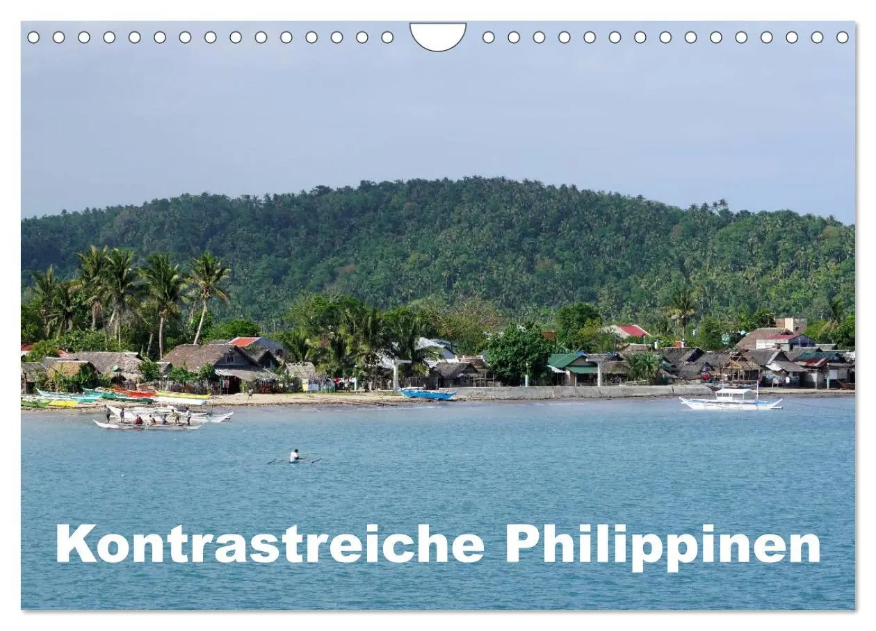 Cover: 9783435600434 | Kontrastreiche Philippinen (Wandkalender 2025 DIN A4 quer),...
