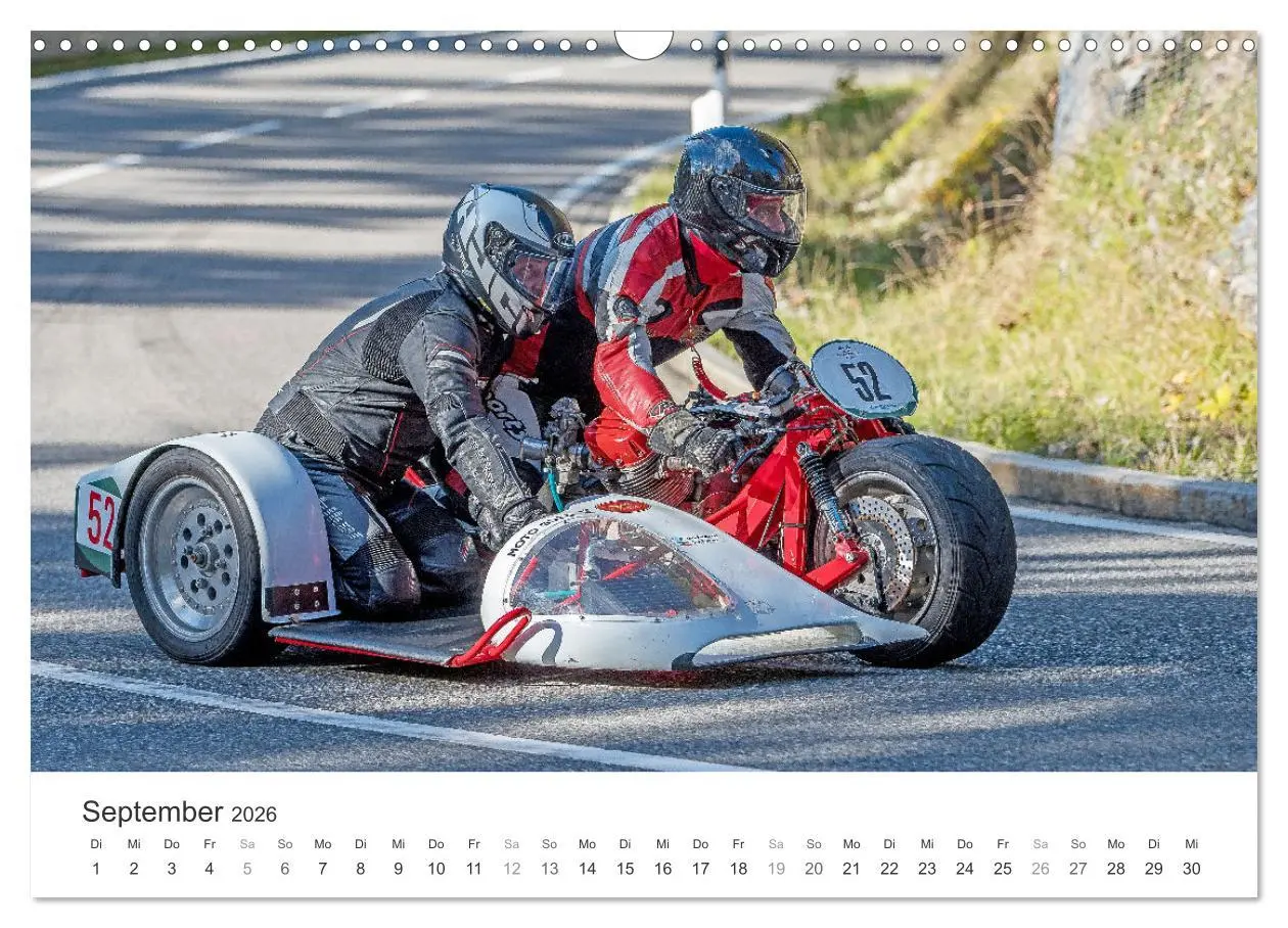 Bild: 9783457550434 | Motorradgespanne am Jochpass (Wandkalender 2026 DIN A3 quer),...