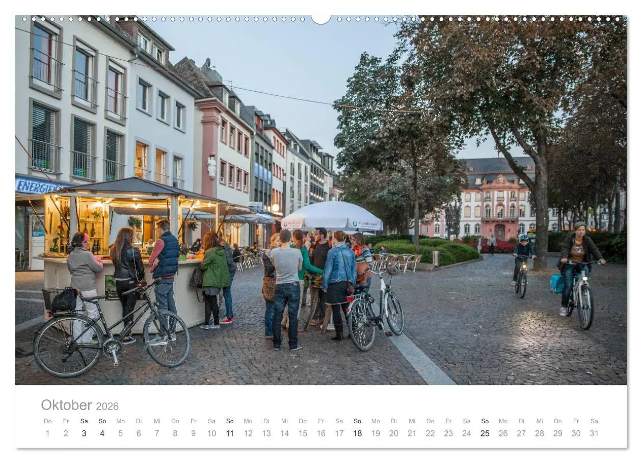 Bild: 9783457860434 | Mein Mainz (Wandkalender 2026 DIN A2 quer), CALVENDO Monatskalender