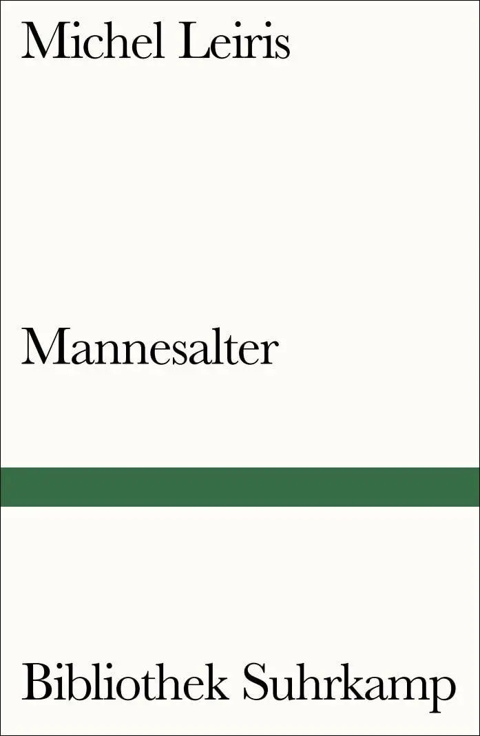 Cover: 9783518240434 | Mannesalter | Michel Leiris | Taschenbuch | Bibliothek Suhrkamp | 2016