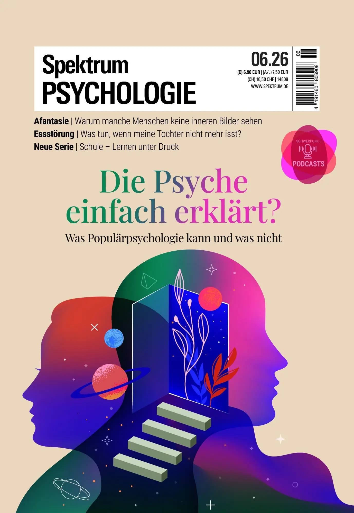 Cover: 9783690410434 | Spektrum Psychologie 6/2026 Die Psyche einfach erklärt | Wissenschaft