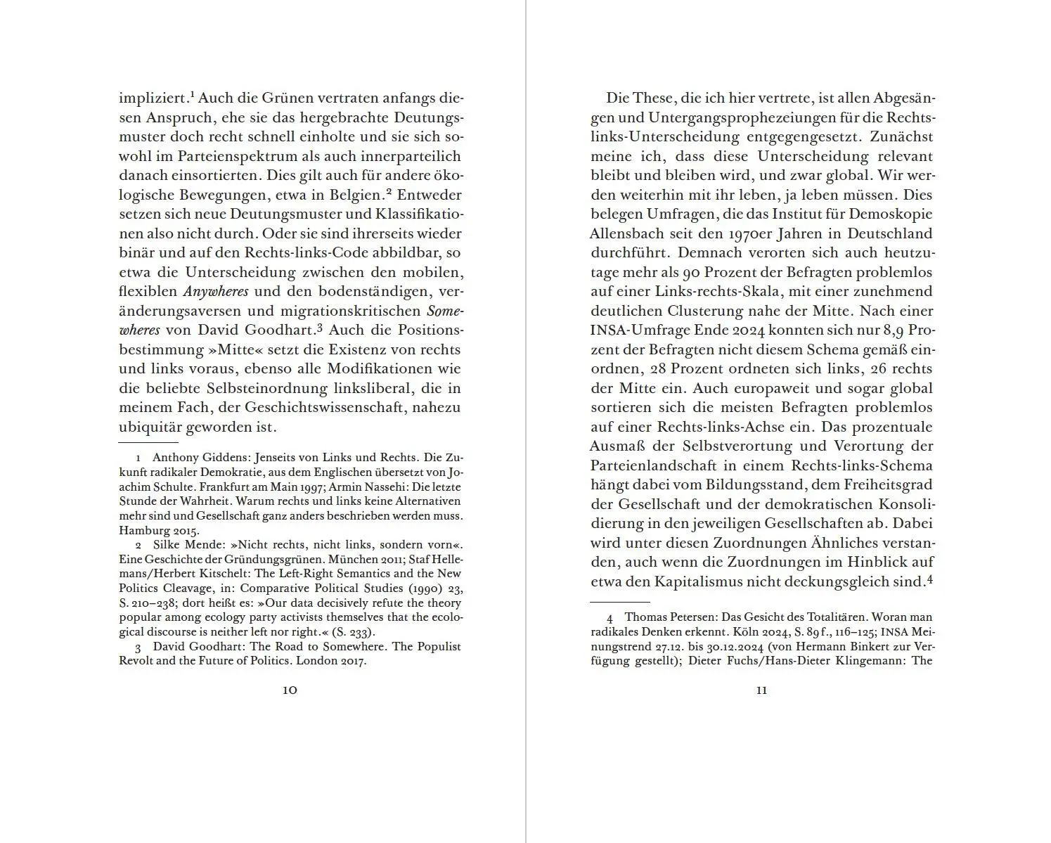 Bild: 9783987370434 | Rechts und links | Peter Hoeres | Buch | zu Klampen Essays | 216 S.