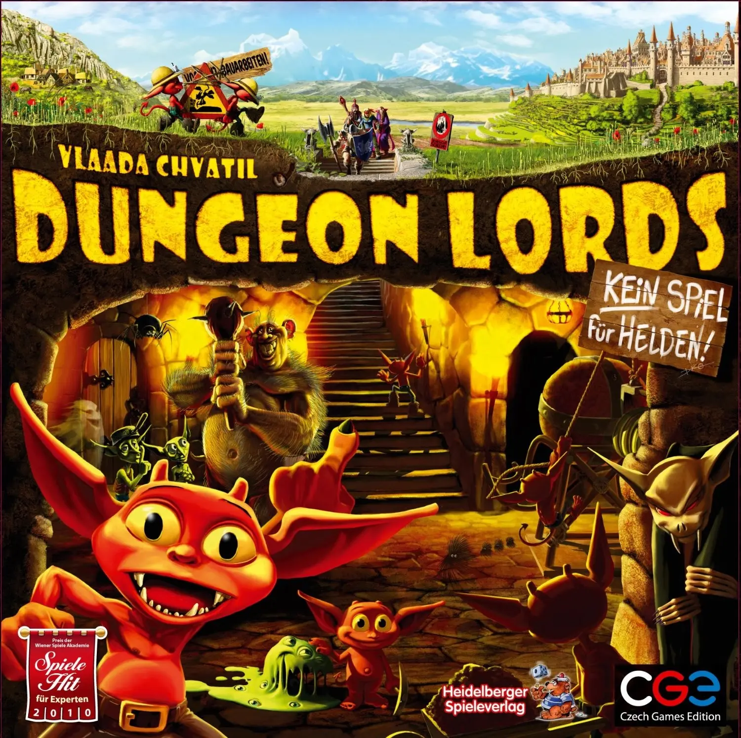 Cover: 4015566030534 | Dungeon Lords DEUTSCH | Vlaada Chvátil | deutsch | 2013 | Asmodee