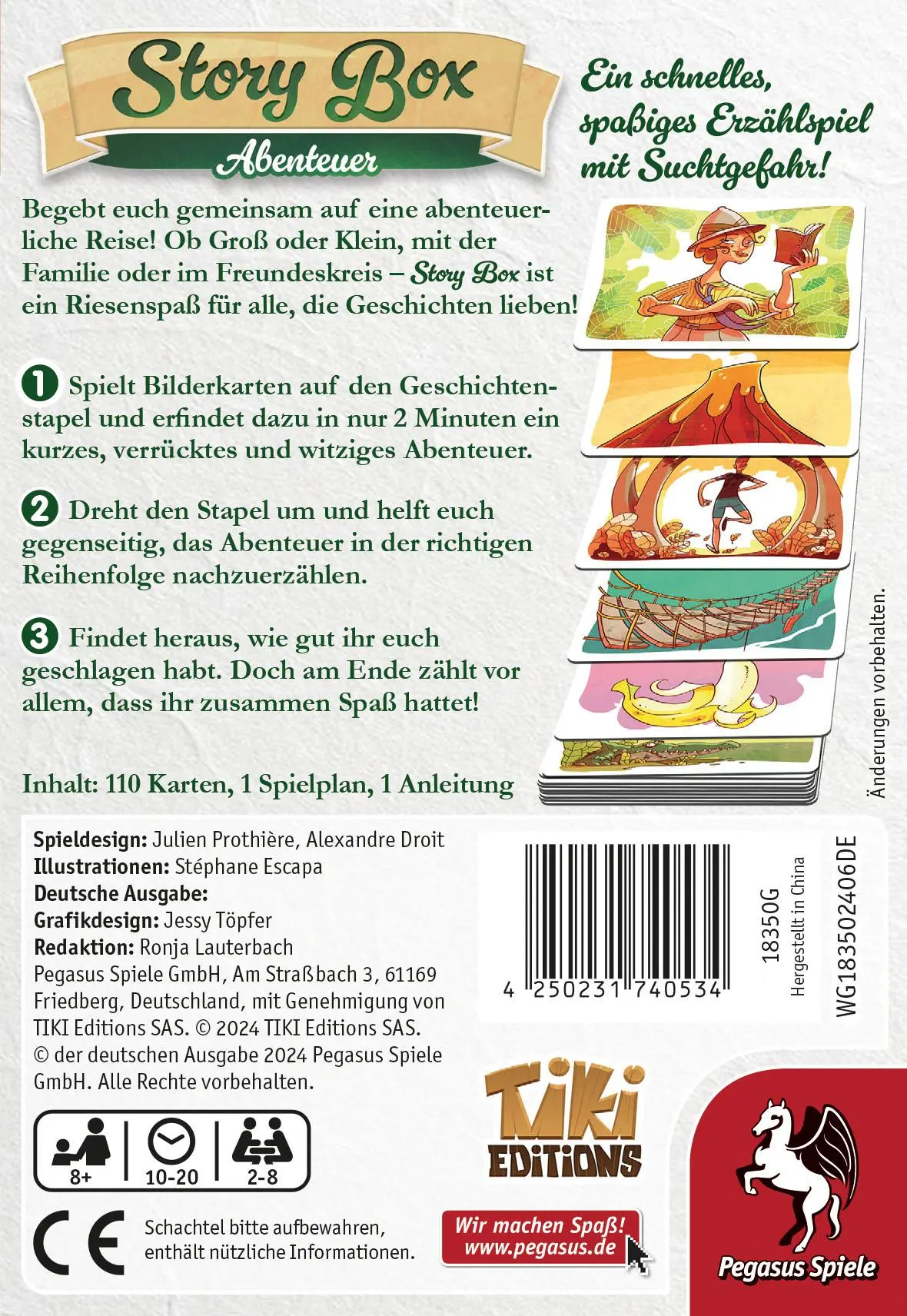 Bild: 4250231740534 | Story Box - Abenteuer | Julien Prothière | Spiel | 18350G | Deutsch