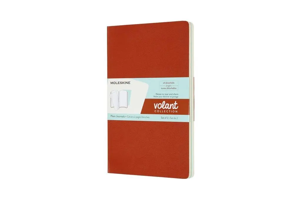 Cover: 8058647620534 | Volant Notizbuch pocket Korallrot/Aquamarinblau | MOLESKINE | Buch