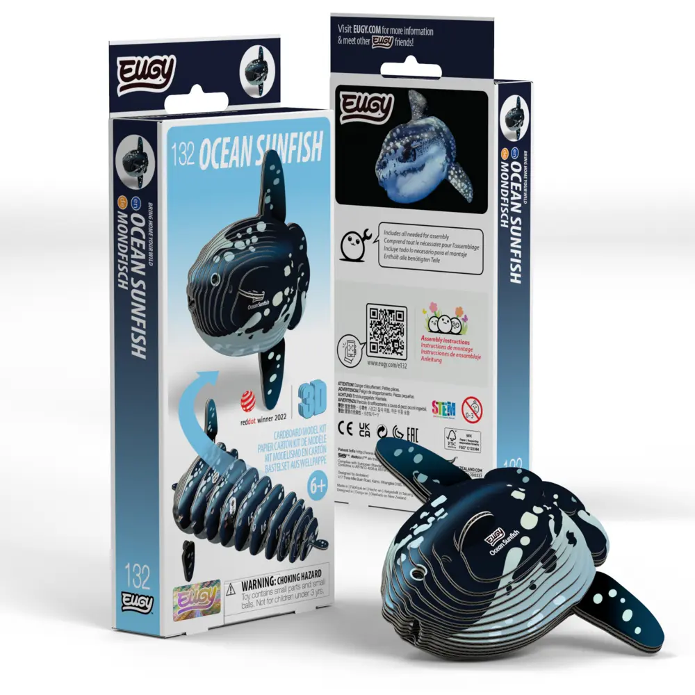 Cover: 9421036940534 | EUGY - 3D Bastelset Mondfisch | Kit (Bastelset) | In Karton | 650132