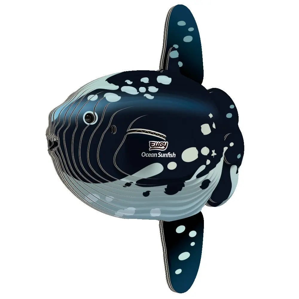 Bild: 9421036940534 | EUGY - 3D Bastelset Mondfisch | Kit (Bastelset) | In Karton | 650132