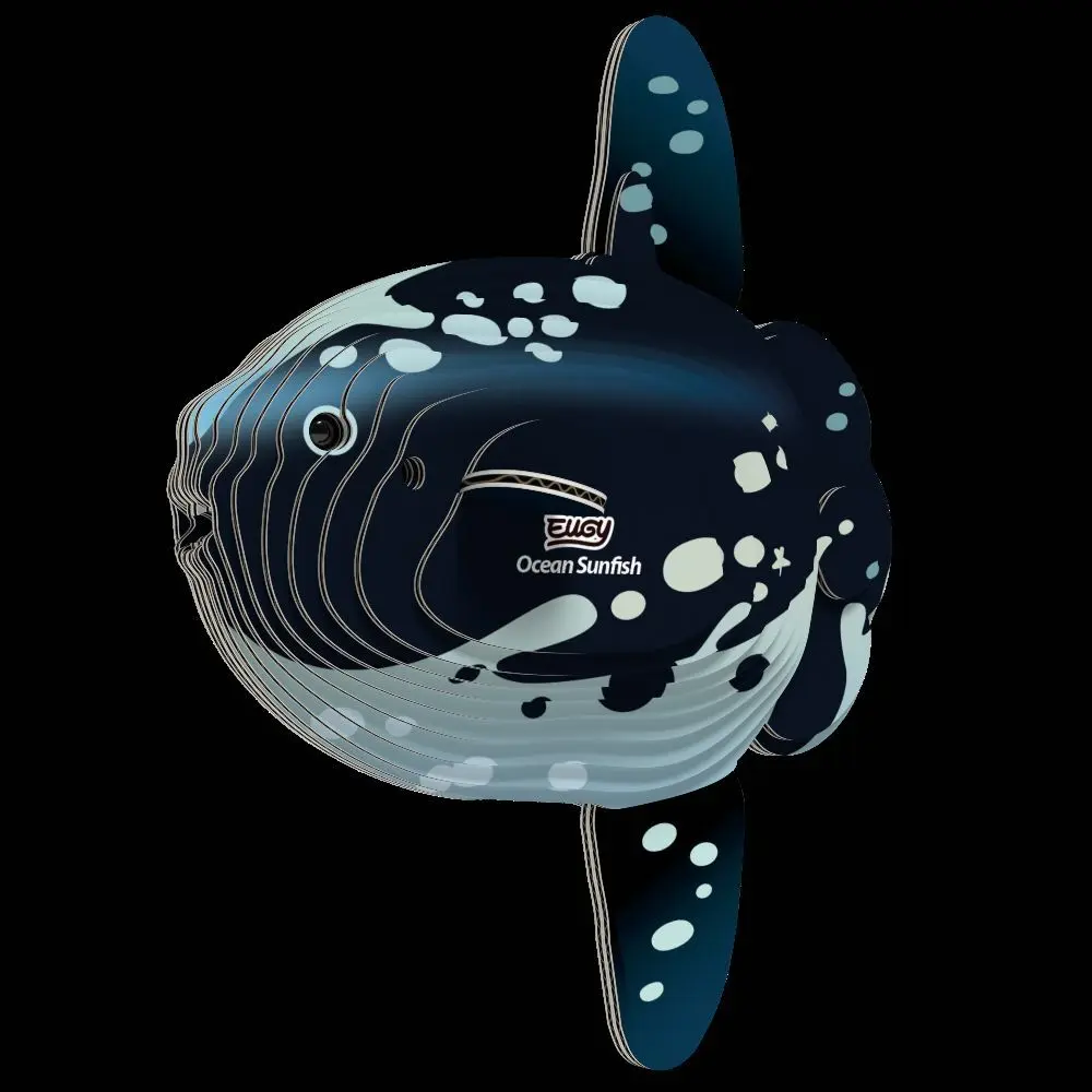 Bild: 9421036940534 | EUGY - 3D Bastelset Mondfisch | Kit (Bastelset) | In Karton | 650132