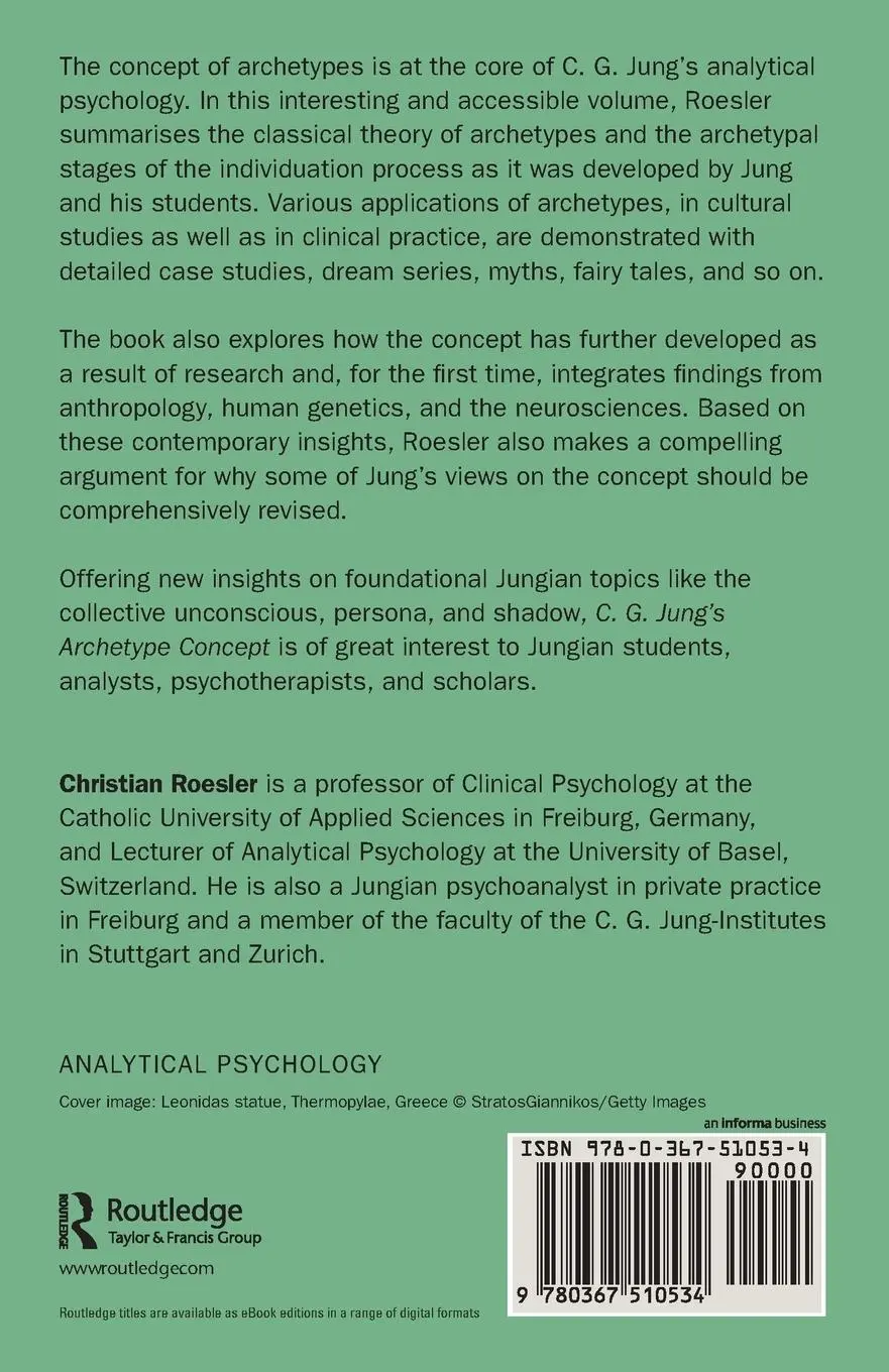 Rückseite: 9780367510534 | C. G. Jung's Archetype Concept | Theory, Research and Applications