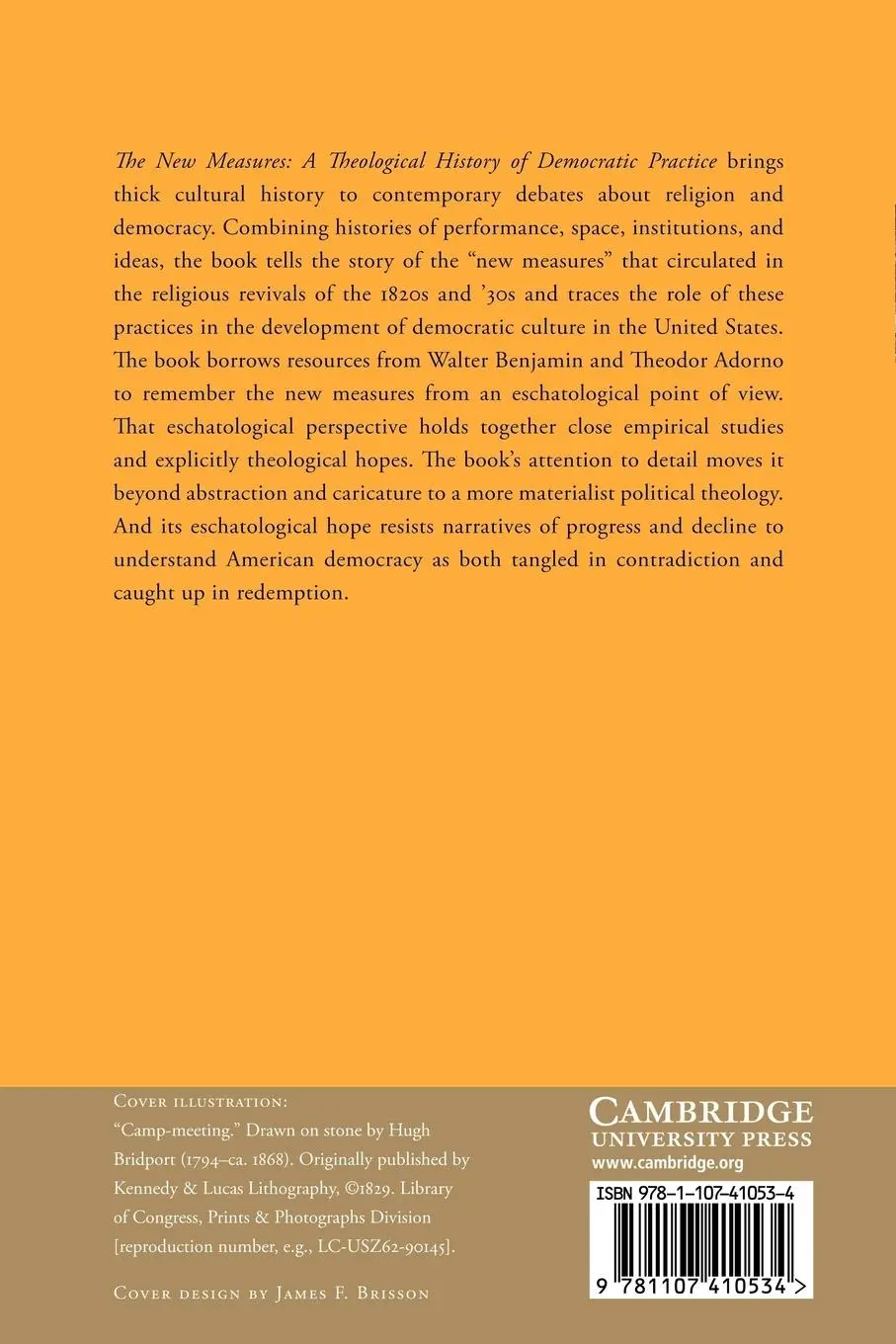 Rückseite: 9781107410534 | The New Measures | A Theological History of Democratic Practice | Buch
