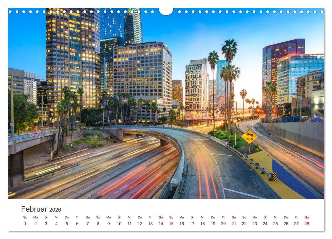 Bild: 9783457540534 | Los Angeles - Kalifornien (Wandkalender 2026 DIN A3 quer), CALVENDO...