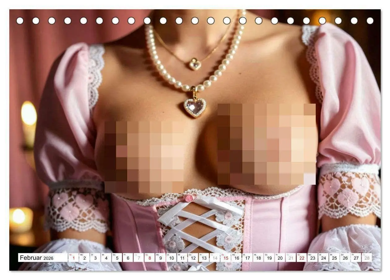 Bild: 9783516630534 | Holz vor der Hüttn - Frauen mit nackten Brüsten im Dirndl...