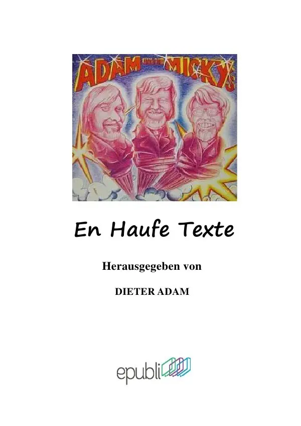 Cover: 9783737570534 | en Haufe Texte | Dieter Adam | Taschenbuch | 532 S. | Deutsch | 2015