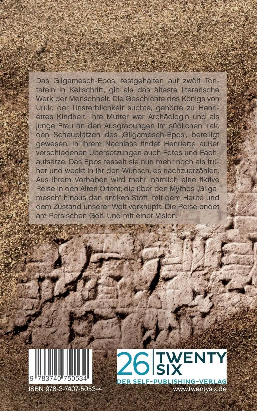 Rückseite: 9783740750534 | Gilgamesch | Annäherung an einen Mythos | Waltraud Bondiek | Buch