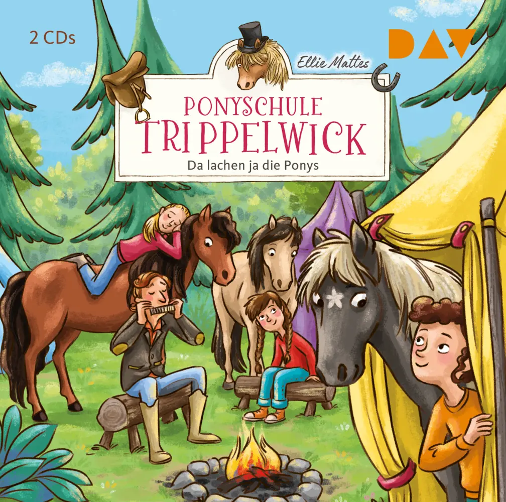 Cover: 9783742420534 | Ponyschule Trippelwick - Teil 5: Da lachen ja die Ponys,2 Audio-CD