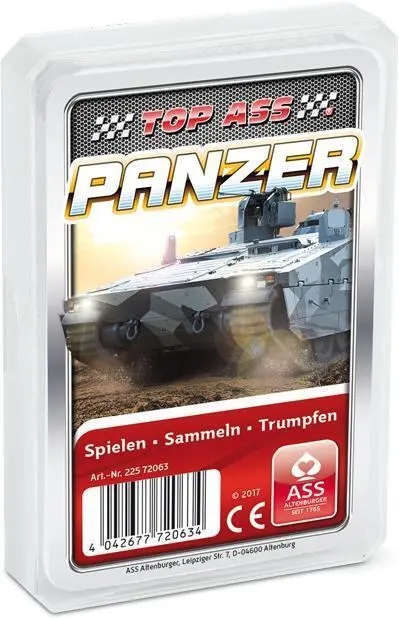 Cover: 4042677720634 | TOP ASS® - Panzer | Spielkartenfabrik Altenburg GmbH | Spiel | Deutsch