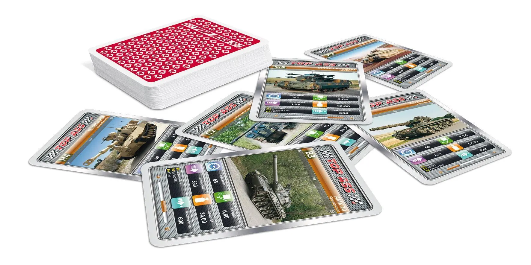 Bild: 4042677720634 | TOP ASS® - Panzer | Spielkartenfabrik Altenburg GmbH | Spiel | Deutsch