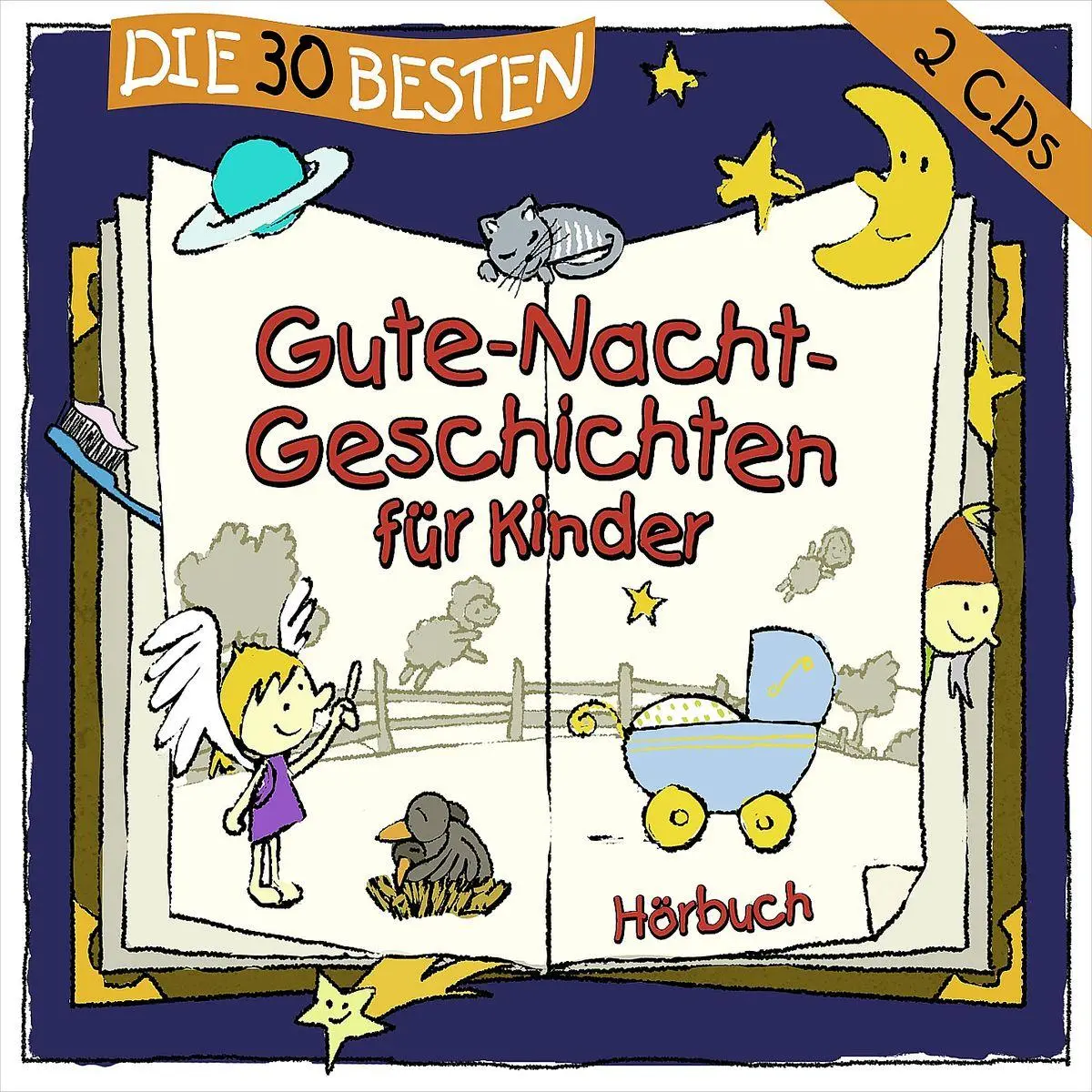 Cover: 4260167470634 | Die 30 besten Gute-Nacht-Geschichten für Kinder | Various | Audio-CD