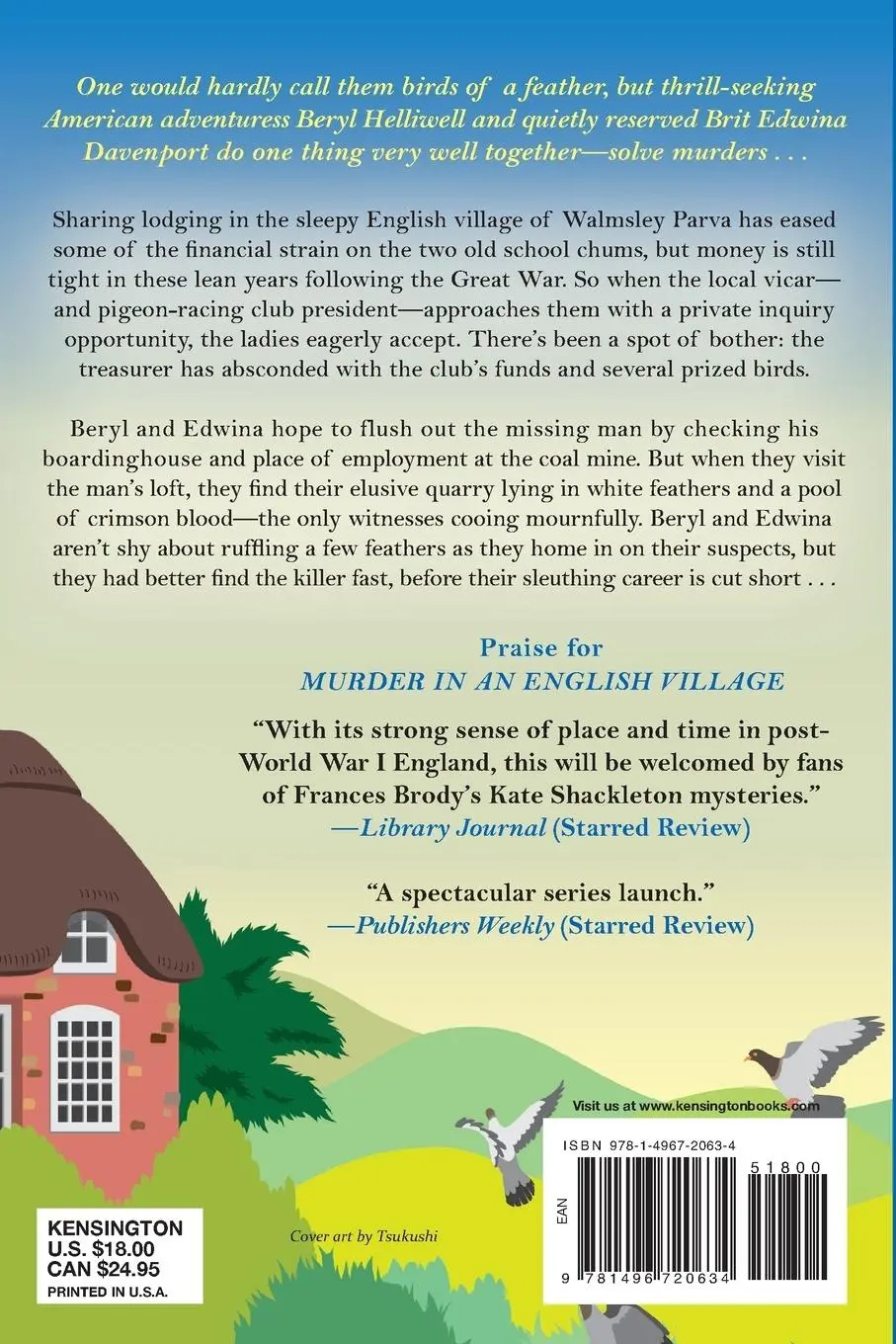 Rückseite: 9781496720634 | Murder Flies the Coop | Jessica Ellicott | Taschenbuch | Englisch