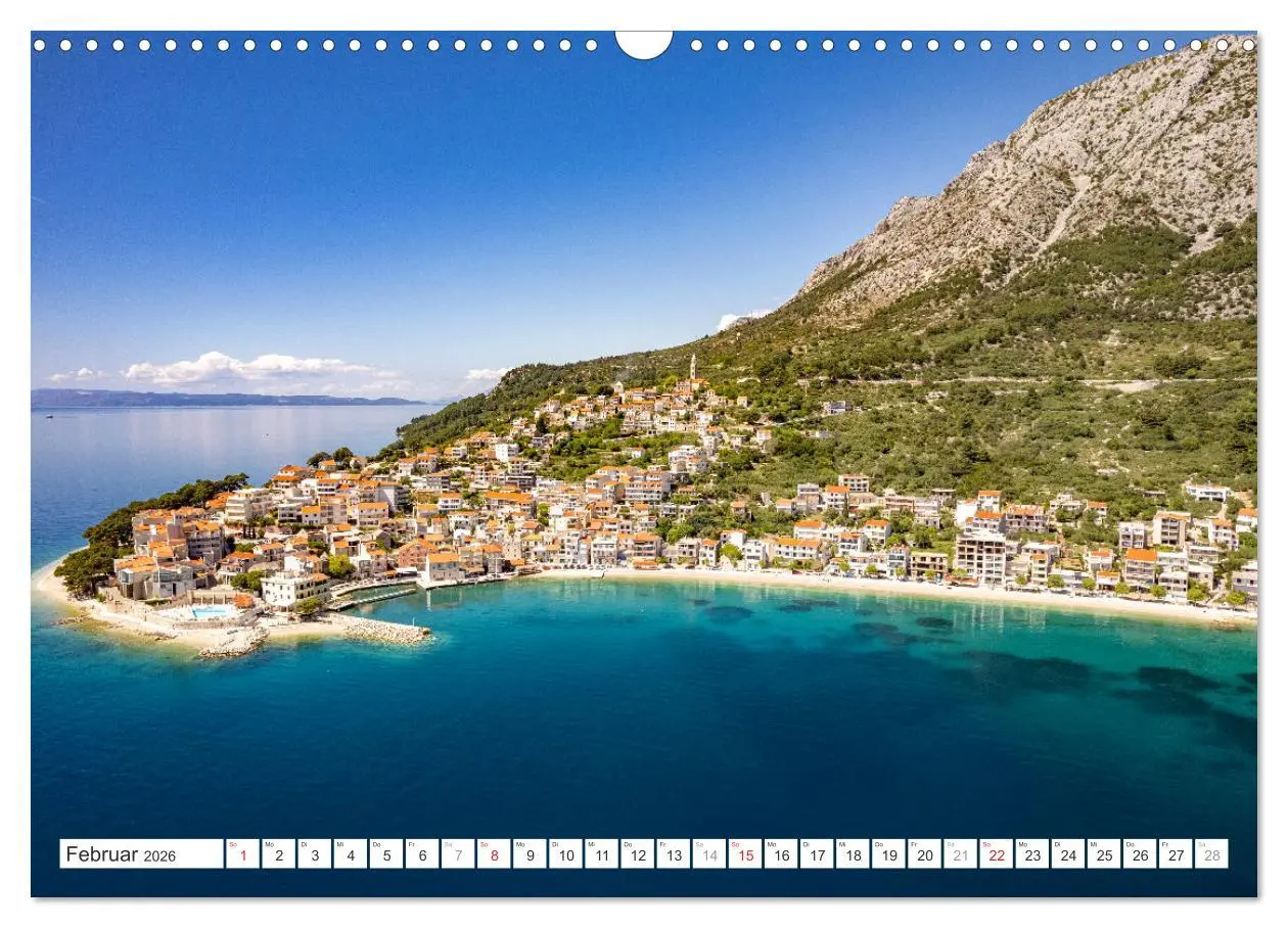 Bild: 9783457390634 | Kroatien von oben (Wandkalender 2026 DIN A3 quer), CALVENDO...