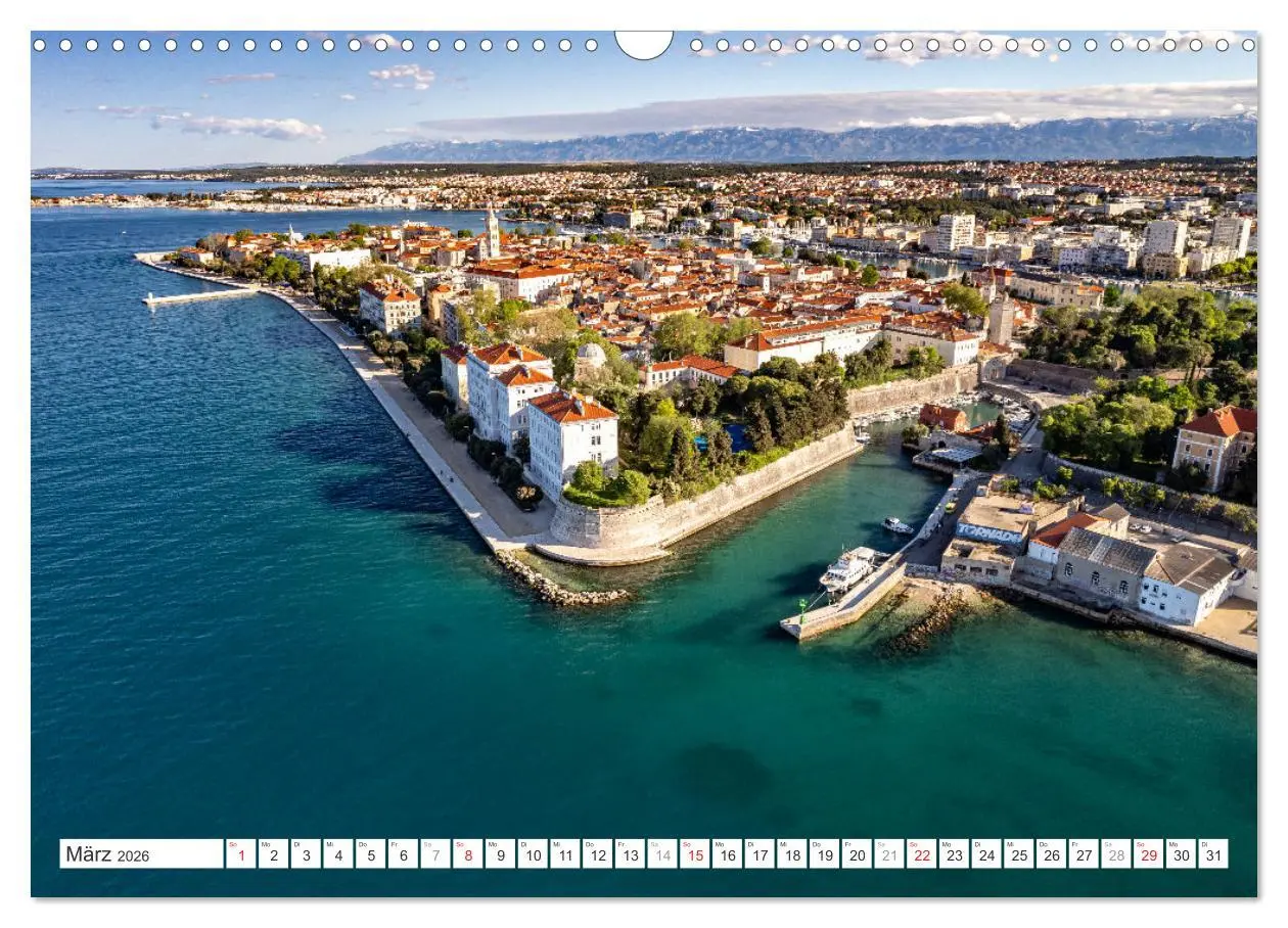 Bild: 9783457390634 | Kroatien von oben (Wandkalender 2026 DIN A3 quer), CALVENDO...