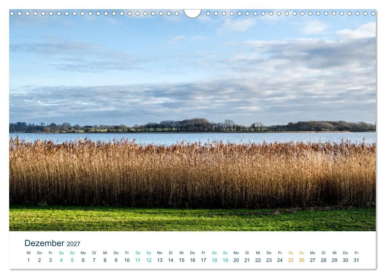 Bild: 9783569190634 | Die Schlei - Segelrevier und Naherholungsgebiet (Wandkalender 2027...