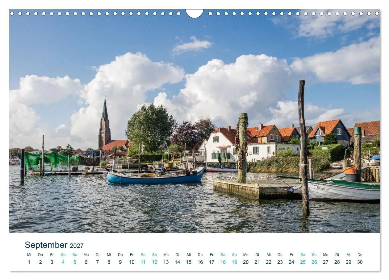 Bild: 9783569190634 | Die Schlei - Segelrevier und Naherholungsgebiet (Wandkalender 2027...