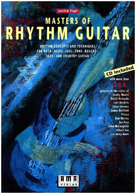 Cover: 9783927190634 | Masters of Rhythm Guitar | Joachim Vogel | Taschenbuch | Buch + CD