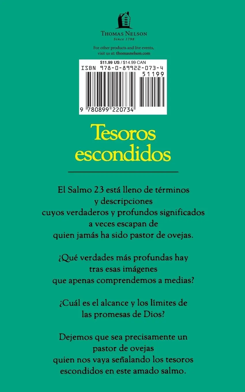 Rückseite: 9780899220734 | La Vida En El Redil | Phillip Keller | Taschenbuch | Spanisch | 1991