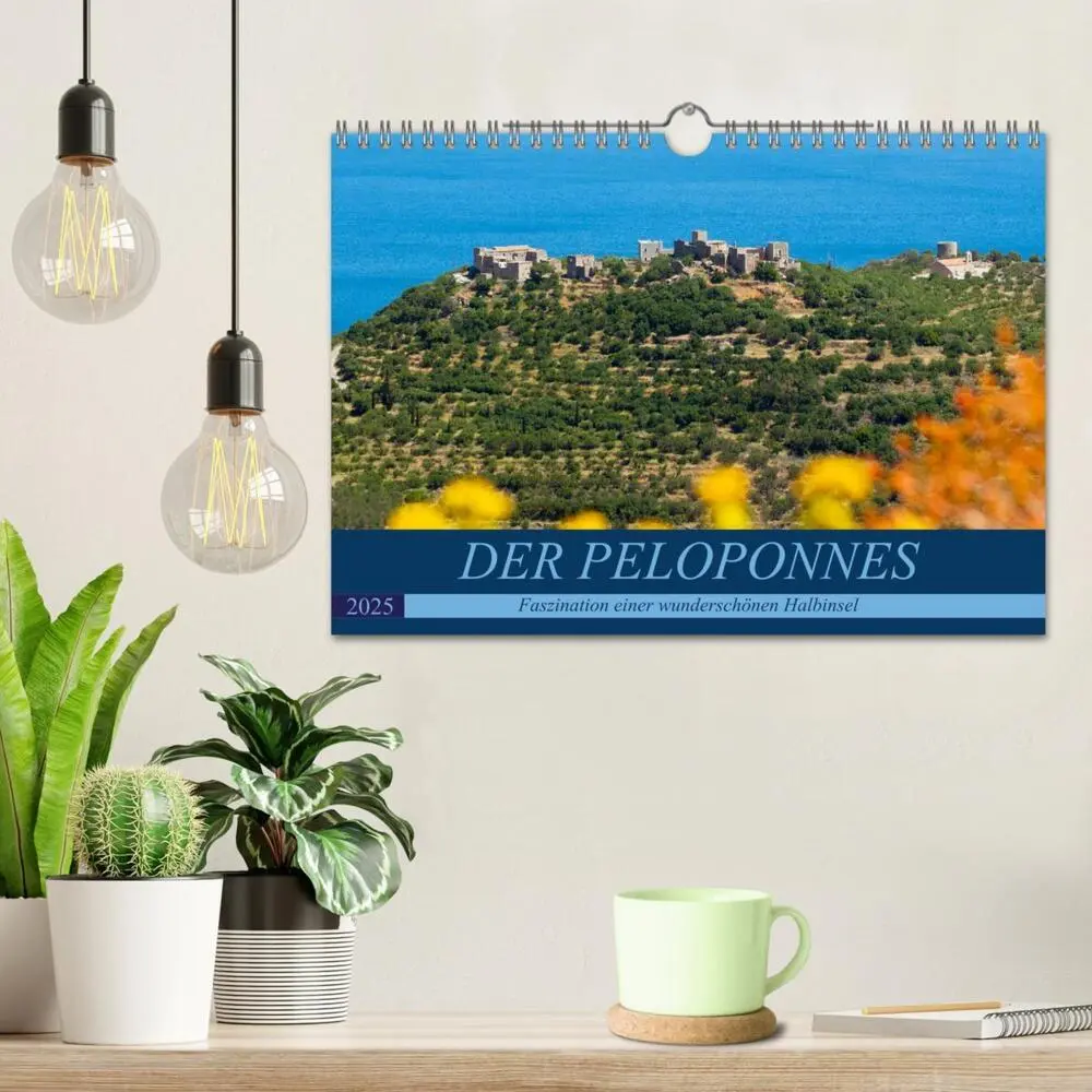 Bild: 9783435360734 | DER PELOPONNES (Wandkalender 2025 DIN A4 quer), CALVENDO...