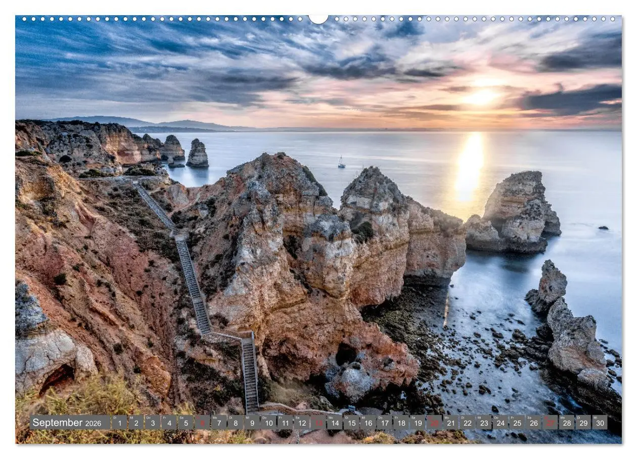 Bild: 9783457450734 | Die Algarve - Portugals märchenhafte Felsenküste (hochwertiger...