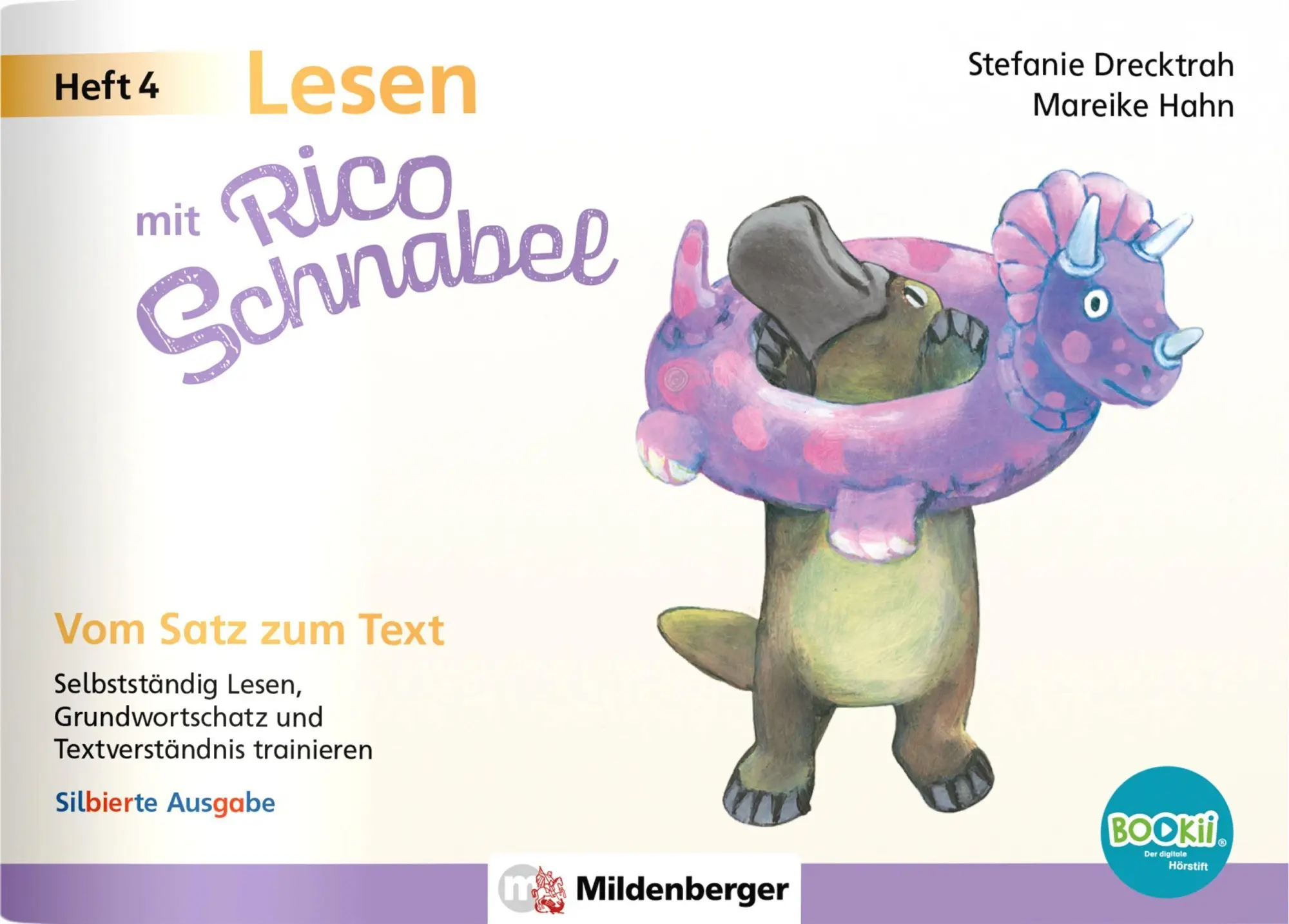 Cover: 9783619120734 | Lesen mit Rico Schnabel, Heft 4: Vom Satz zum Text - silbierte...