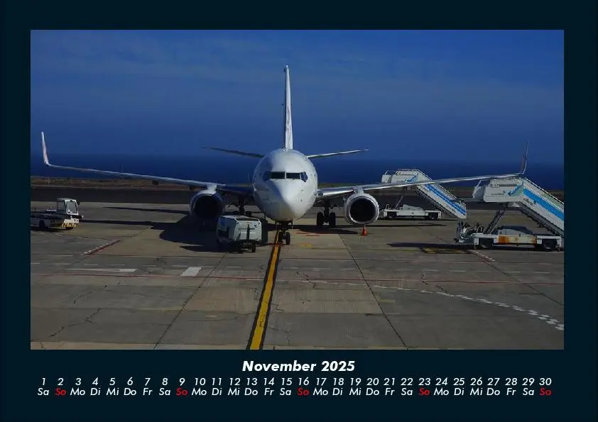 Bild: 9783755990734 | Flugzeuge 2025 Fotokalender DIN A4 | Tobias Becker | Kalender | 2025