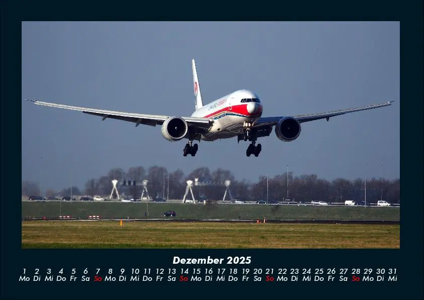 Bild: 9783755990734 | Flugzeuge 2025 Fotokalender DIN A4 | Tobias Becker | Kalender | 2025