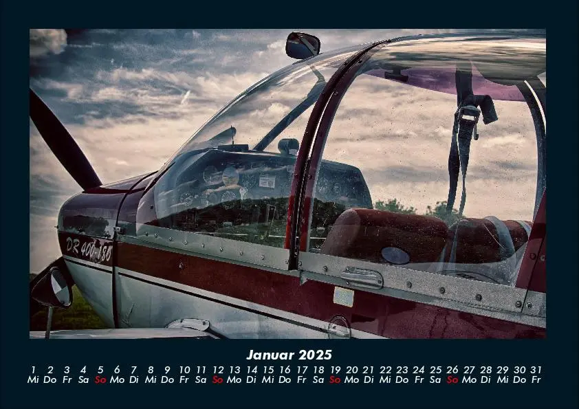 Bild: 9783755990734 | Flugzeuge 2025 Fotokalender DIN A4 | Tobias Becker | Kalender | 2025