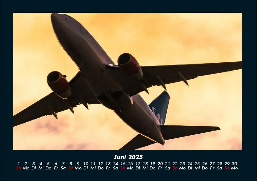 Bild: 9783755990734 | Flugzeuge 2025 Fotokalender DIN A4 | Tobias Becker | Kalender | 2025