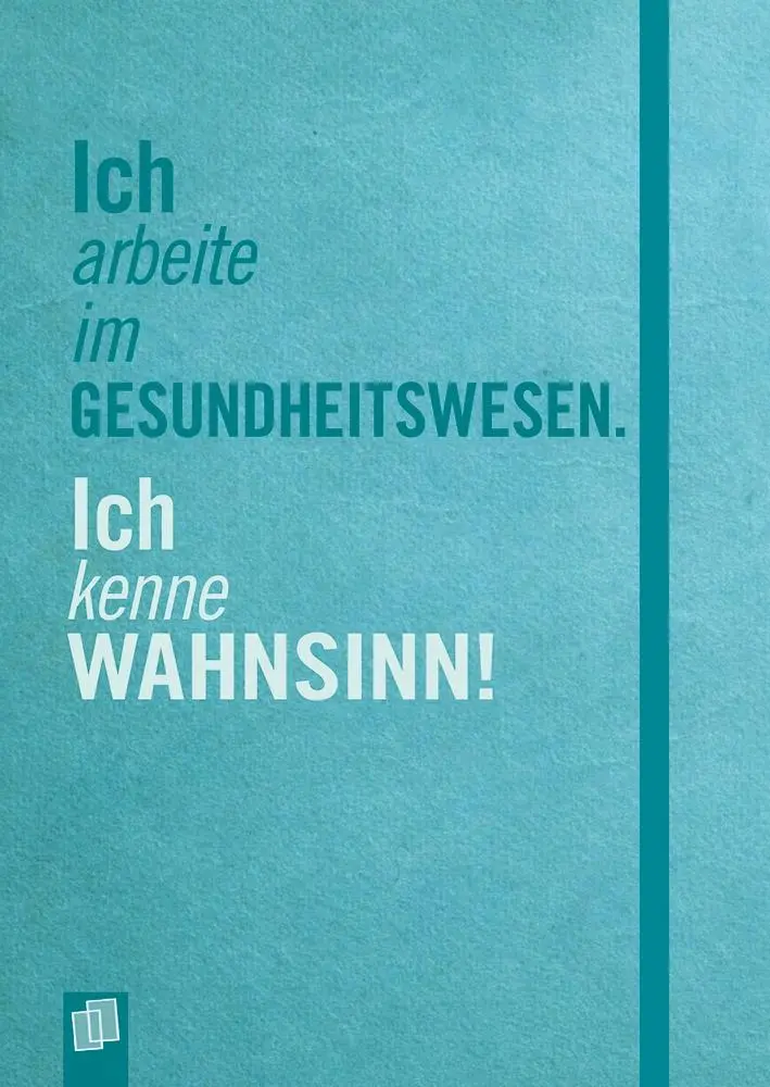 Cover: 9783834640734 | Das Notizbuch für die Alten- und Krankenpflege | Ruhr | Notizbuch