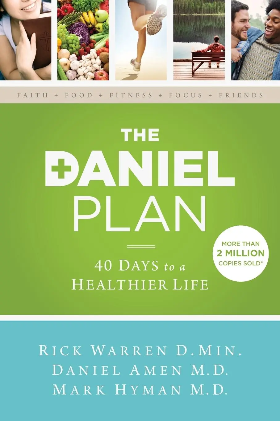 Cover: 9780310360834 | The Daniel Plan | 40 Days to a Healthier Life | Rick Warren (u. a.)