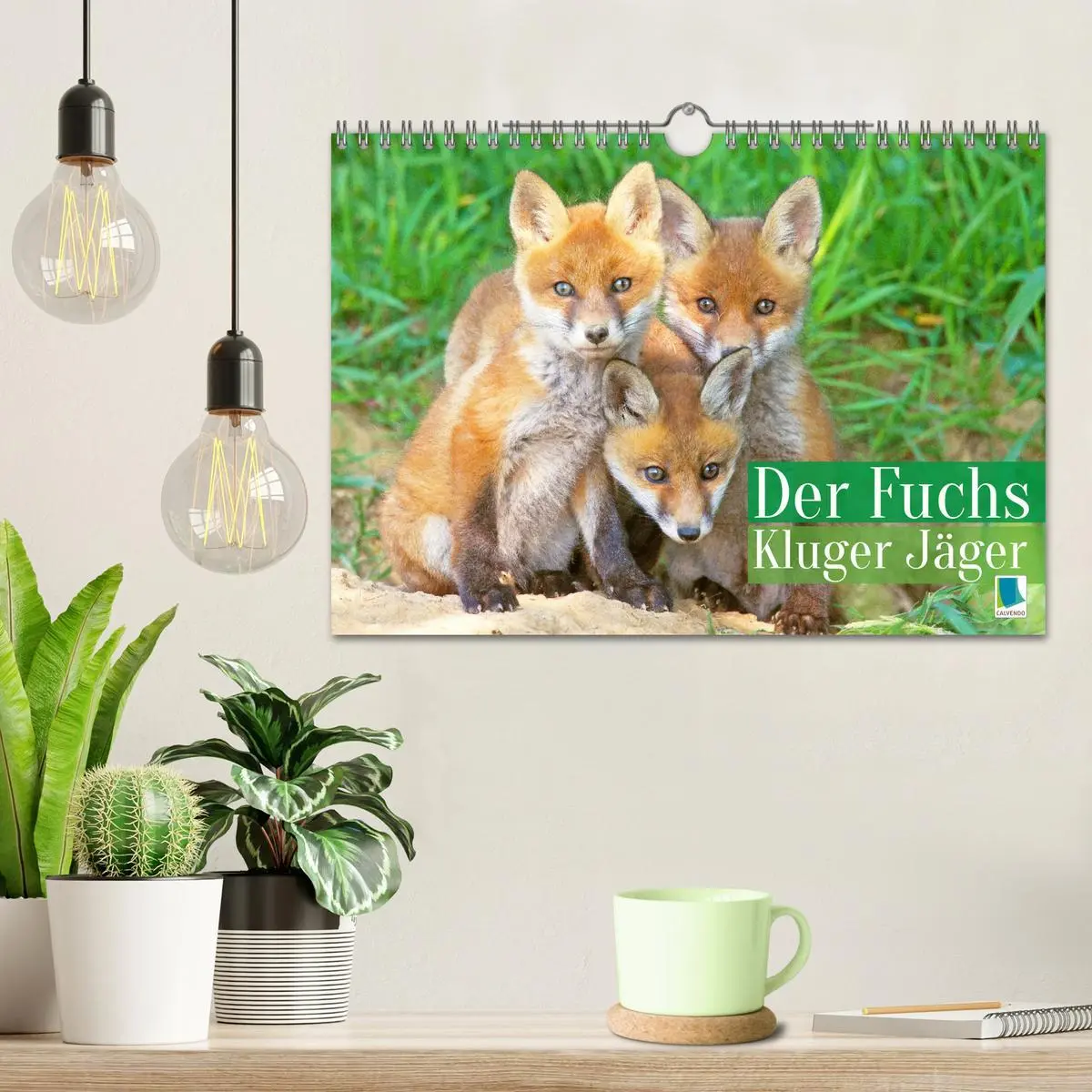 Bild: 9783516600834 | Der Fuchs: Kluger Jäger (Wandkalender 2026 DIN A4 quer), CALVENDO...