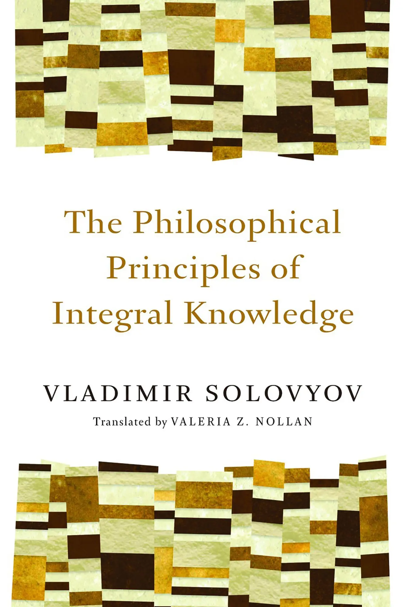 Cover: 9780802860934 | The Philosophical Principles of Integral Knowledge | Vladimir Solovyov