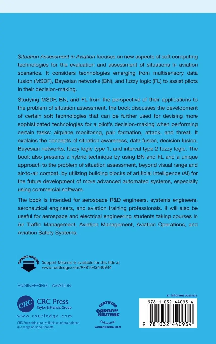 Rückseite: 9781032440934 | Situation Assessment in Aviation | Jitendra R. Raol (u. a.) | Buch