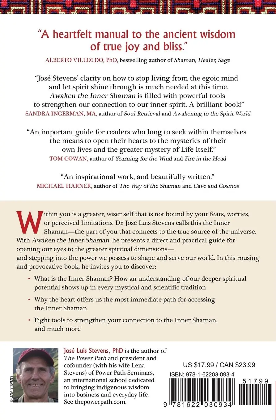 Rückseite: 9781622030934 | Awaken the Inner Shaman | José Luis Stevens | Taschenbuch | Englisch