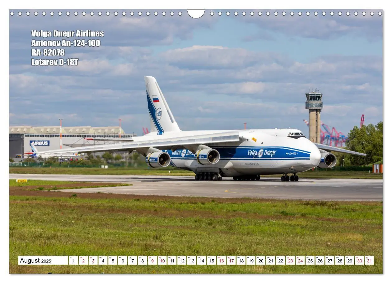 Bild: 9783435100934 | Flugzeuge Hamburg 2025 (Wandkalender 2025 DIN A3 quer), CALVENDO...