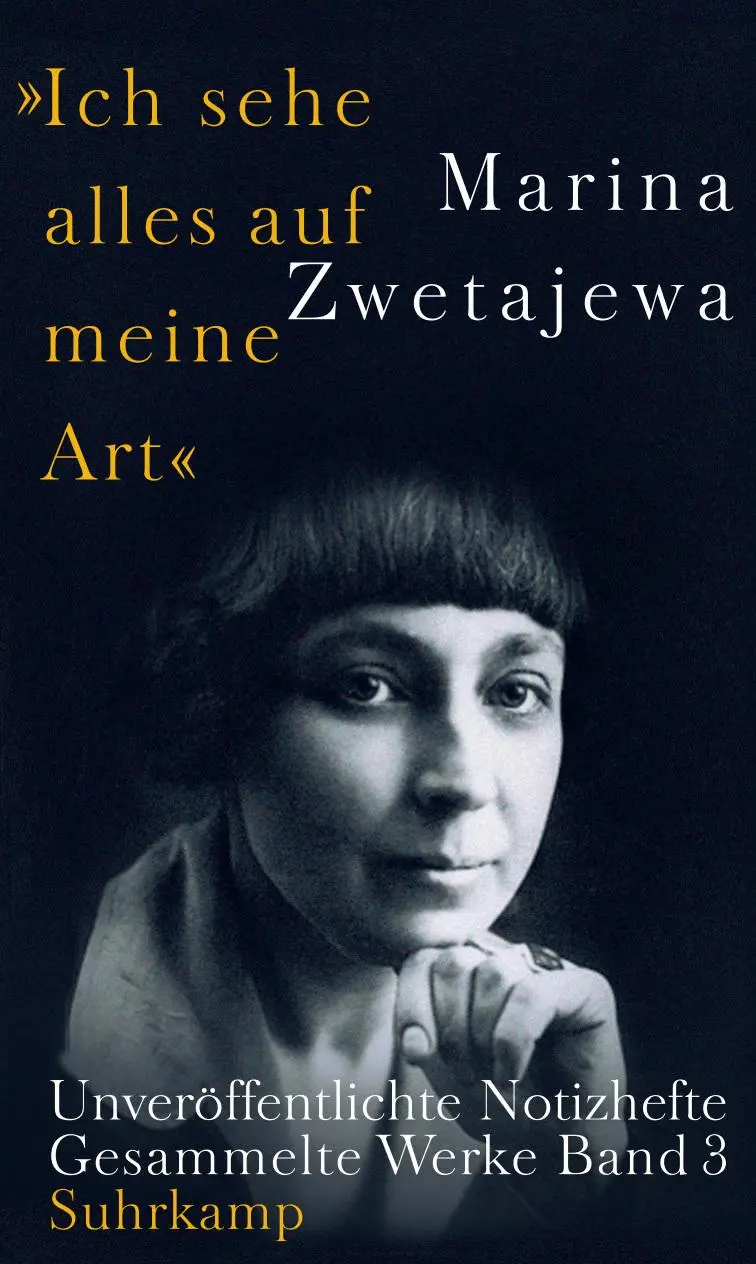 Cover: 9783518430934 | Ausgewählte Werke:. 'Ich sehe alles auf meine Art' | Marina Zwetajewa