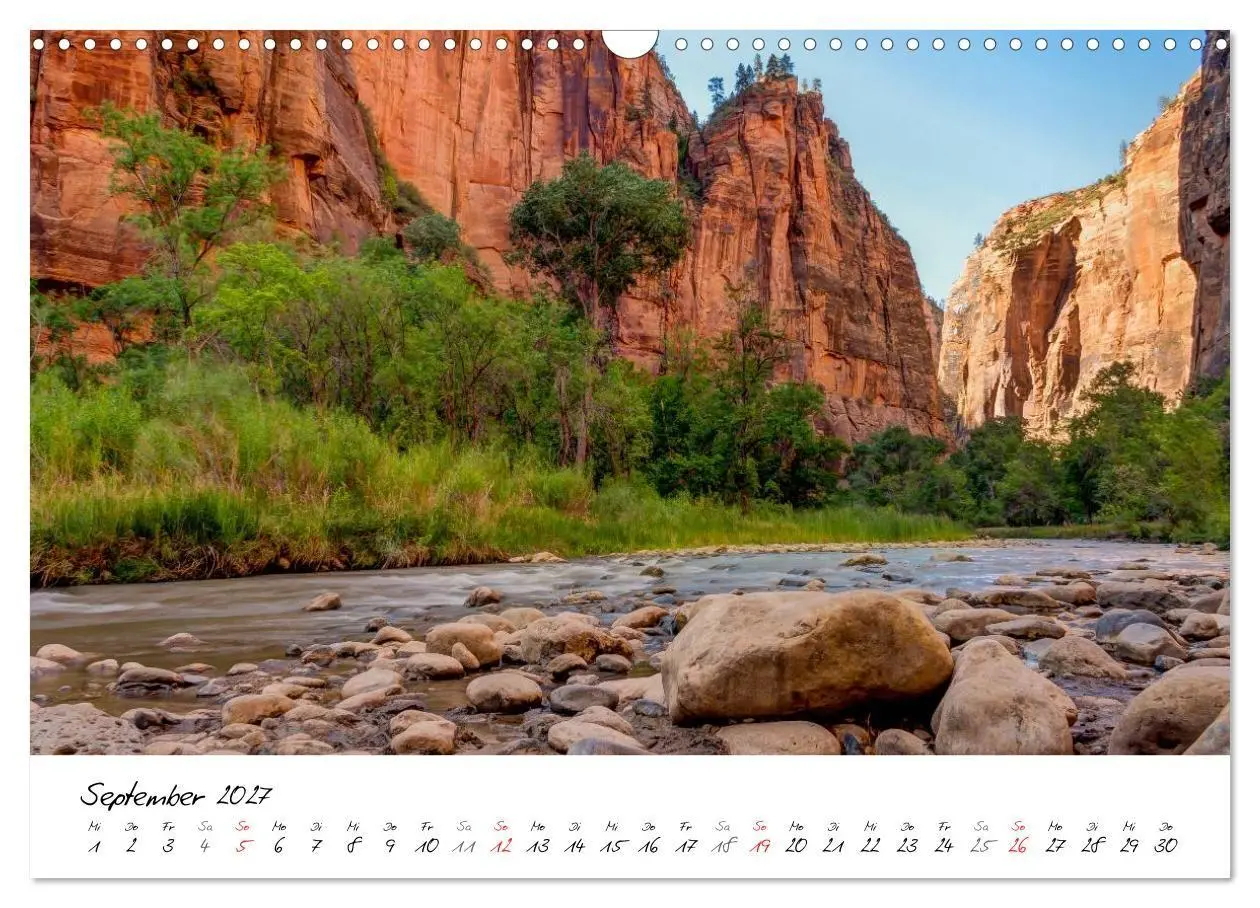 Bild: 9783569920934 | National-Parks der USA (Wandkalender 2027 DIN A3 quer), CALVENDO...