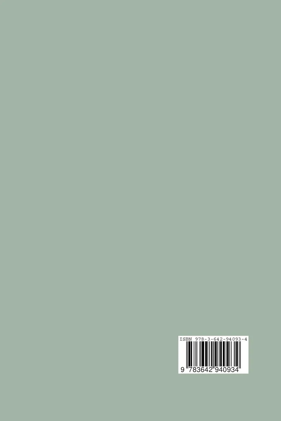 Rückseite: 9783642940934 | Forstästhetik | Heinrich Von Salisch | Taschenbuch | viii | Deutsch