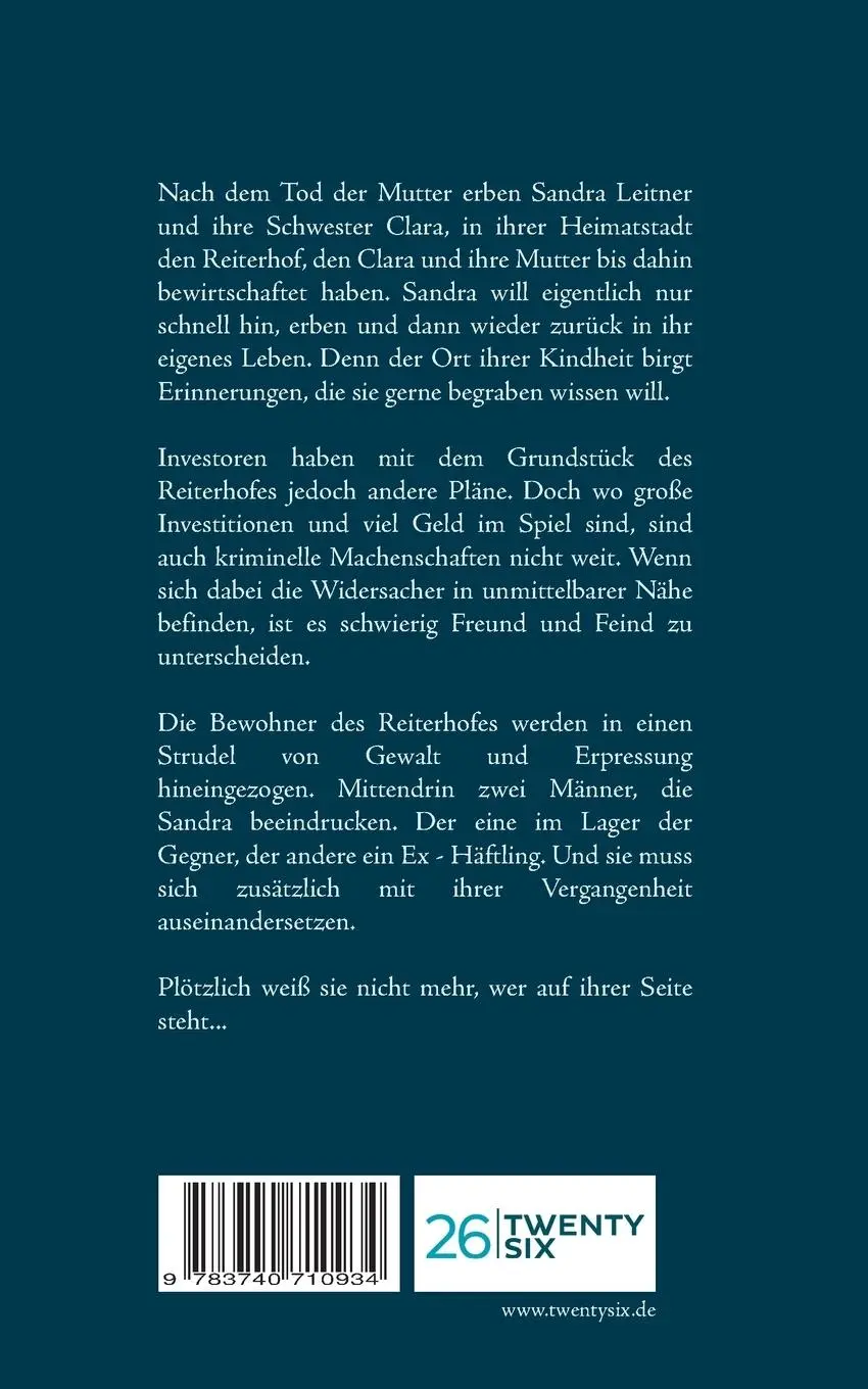 Rückseite: 9783740710934 | Der Reiterhof | Klaus Frühwald | Taschenbuch | 428 S. | Deutsch | 2016