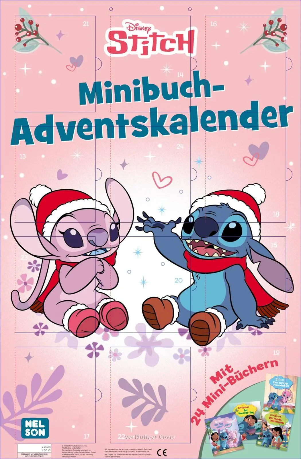 Bild: 9783845130934 | Disney: Stitch Minibuch-Adventskalender | Taschenbuch | 20 S. | 2026