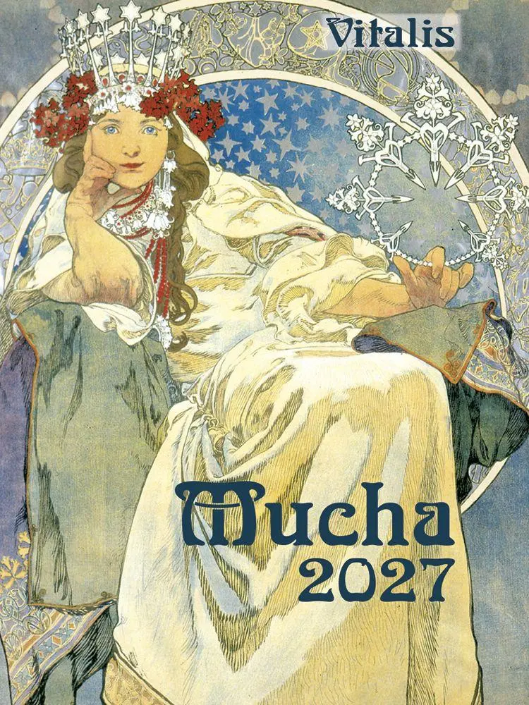 Cover: 8594226441034 | Alfons Mucha 2027 | Minikalender | Alfons Mucha | Kalender | Englisch